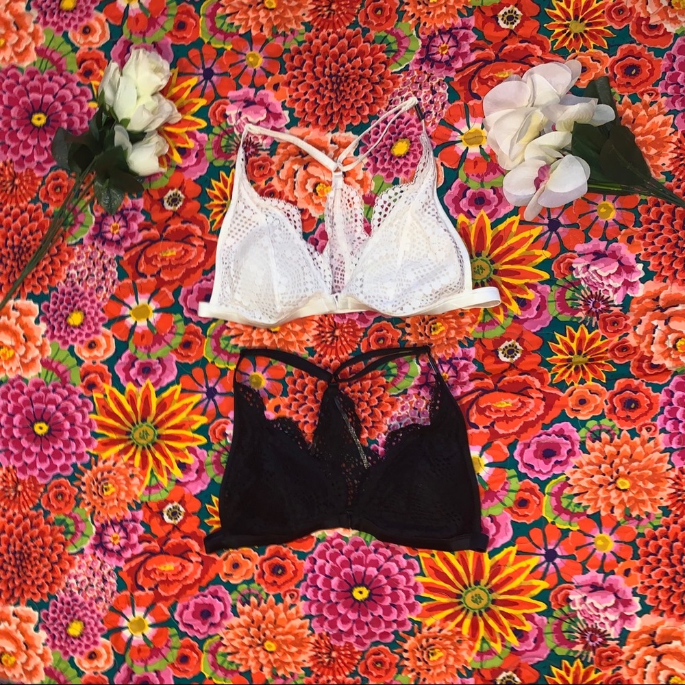 Victoria’s Secret Halter Crochet Bras